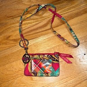 vera bradley id lanyard